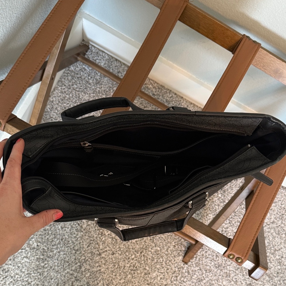 Coach Black and Brown Laptop Bag - Picture 2 of 2